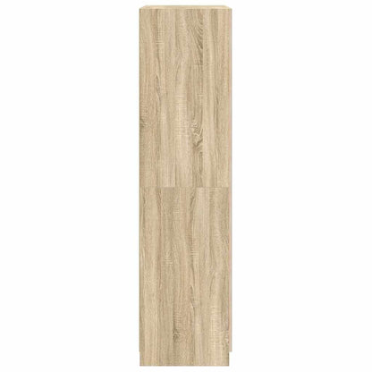 800633 vidaXL Wardrobe Sonoma Oak 90x52x200 cm Engineered Wood