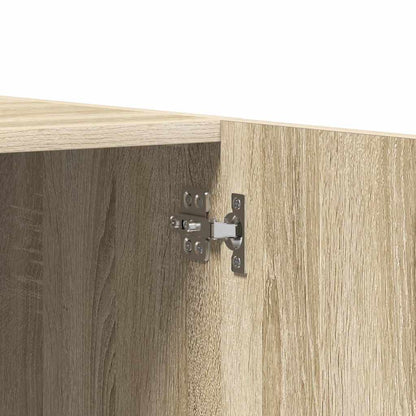 800633 vidaXL Wardrobe Sonoma Oak 90x52x200 cm Engineered Wood