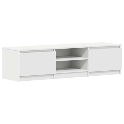 TV Cabinet | White | Engineered Wood | TV Cabinet | Rectangular