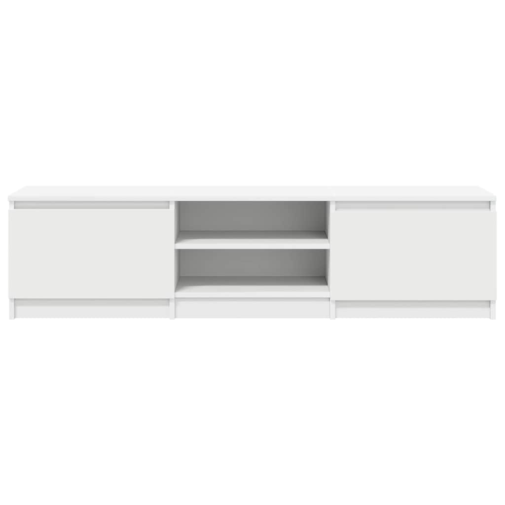 TV Cabinet | White | Engineered Wood | TV Cabinet | Rectangular