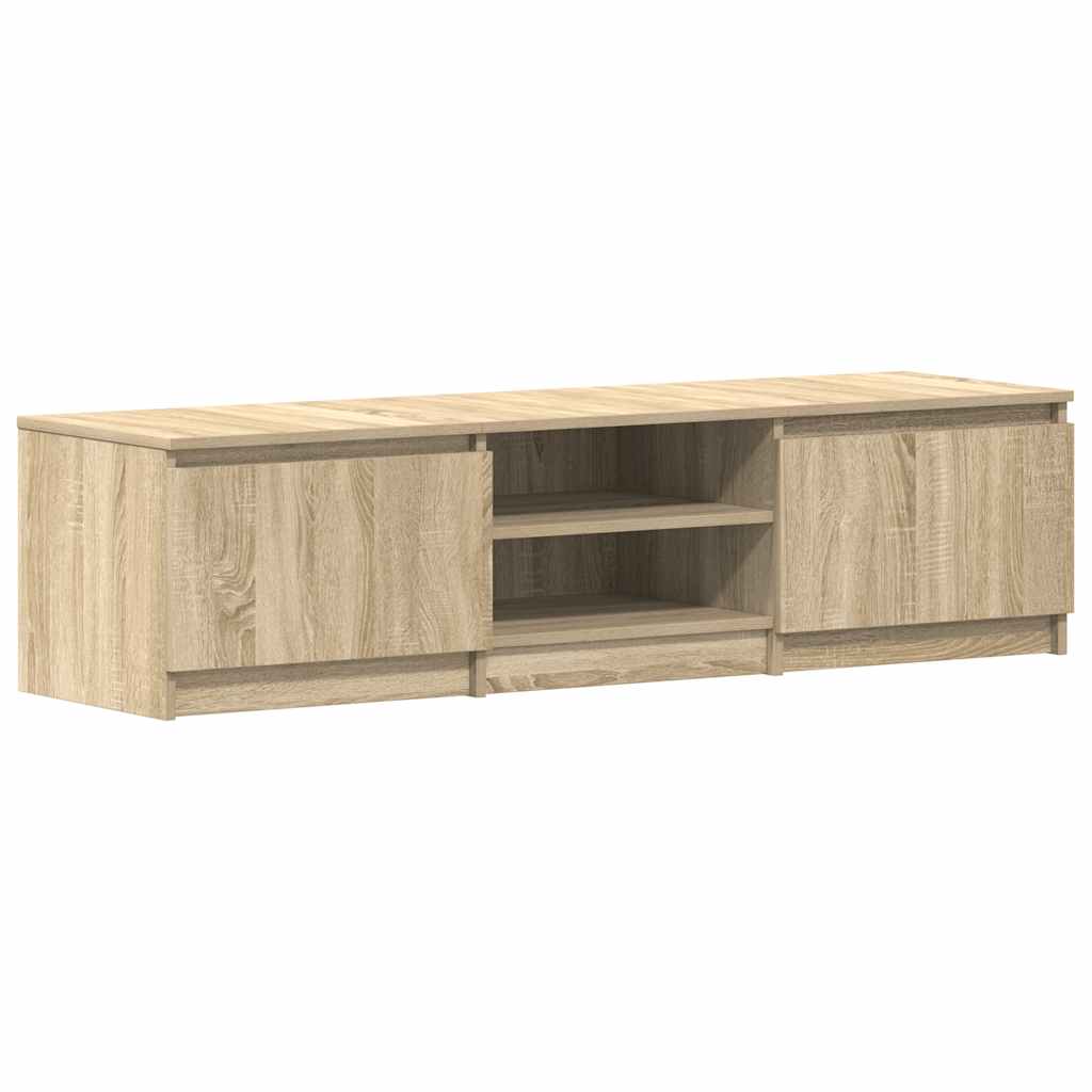 TV Cabinet Sonoma Oak 140x40x35.5 cm Engineered Wood