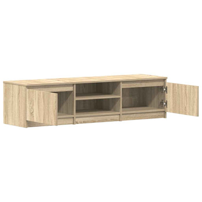 TV Cabinet Sonoma Oak 140x40x35.5 cm Engineered Wood