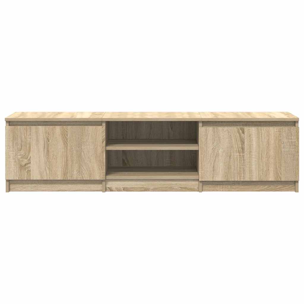 TV Cabinet Sonoma Oak 140x40x35.5 cm Engineered Wood