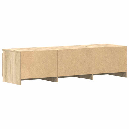 TV Cabinet Sonoma Oak 140x40x35.5 cm Engineered Wood