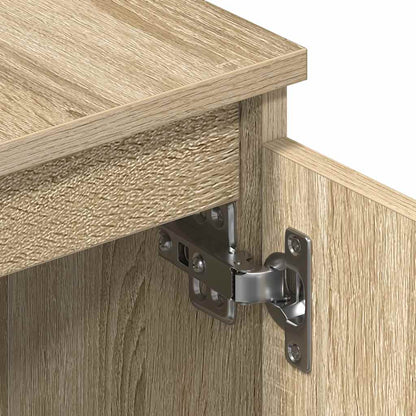 TV Cabinet Sonoma Oak 140x40x35.5 cm Engineered Wood