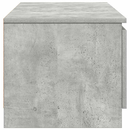 TV Cabinet Concrete Grey 140x40x35.5 cm Engineered Wood