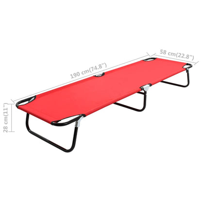 Sun Lounger | Red