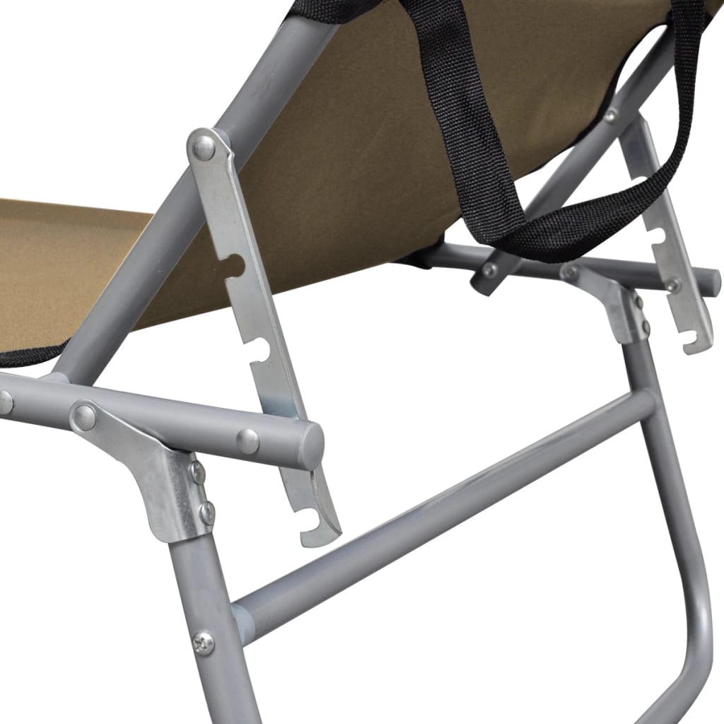 Sunlounger | Taupe