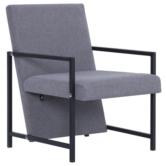 Armchair | Light Grey | Polyester | Medium | Durable | Armchair | Cubic