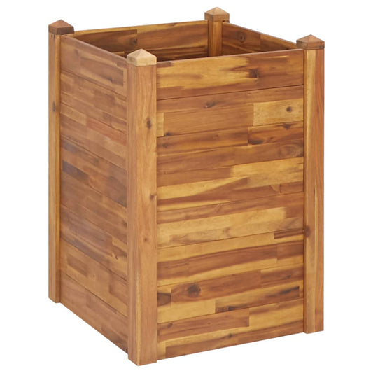 Garden Raised Bed | Natural wood | Solid Acacia wood with oil finish