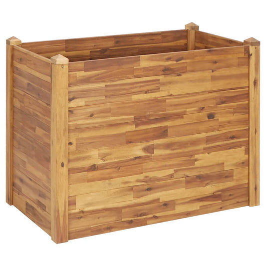 Garden Raised Bed | Natural wood colour