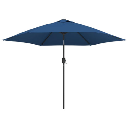 Garden Parasol with Metal Pole 300 cm Azure