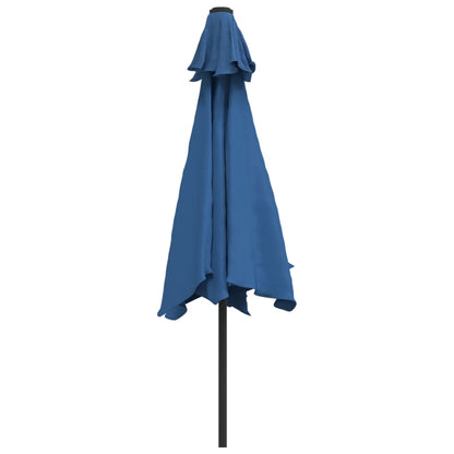 Garden Parasol with Metal Pole 300 cm Azure