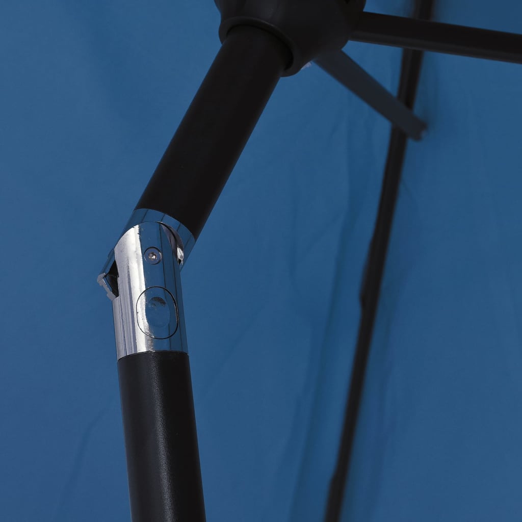 Garden Parasol with Metal Pole 300 cm Azure