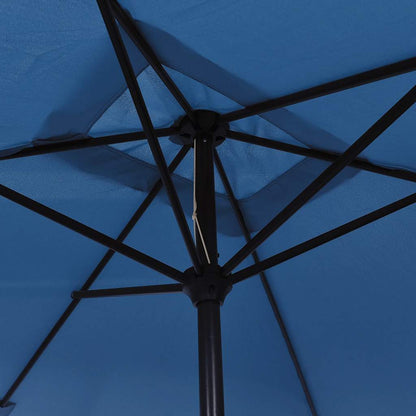 Garden Parasol | Azure | Polyester | 300x200 cm | Tiltable