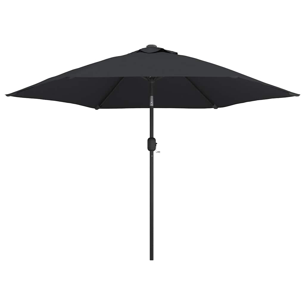 Garden Parasol | Black | Polyester, Steel | Large | Garden Parasol