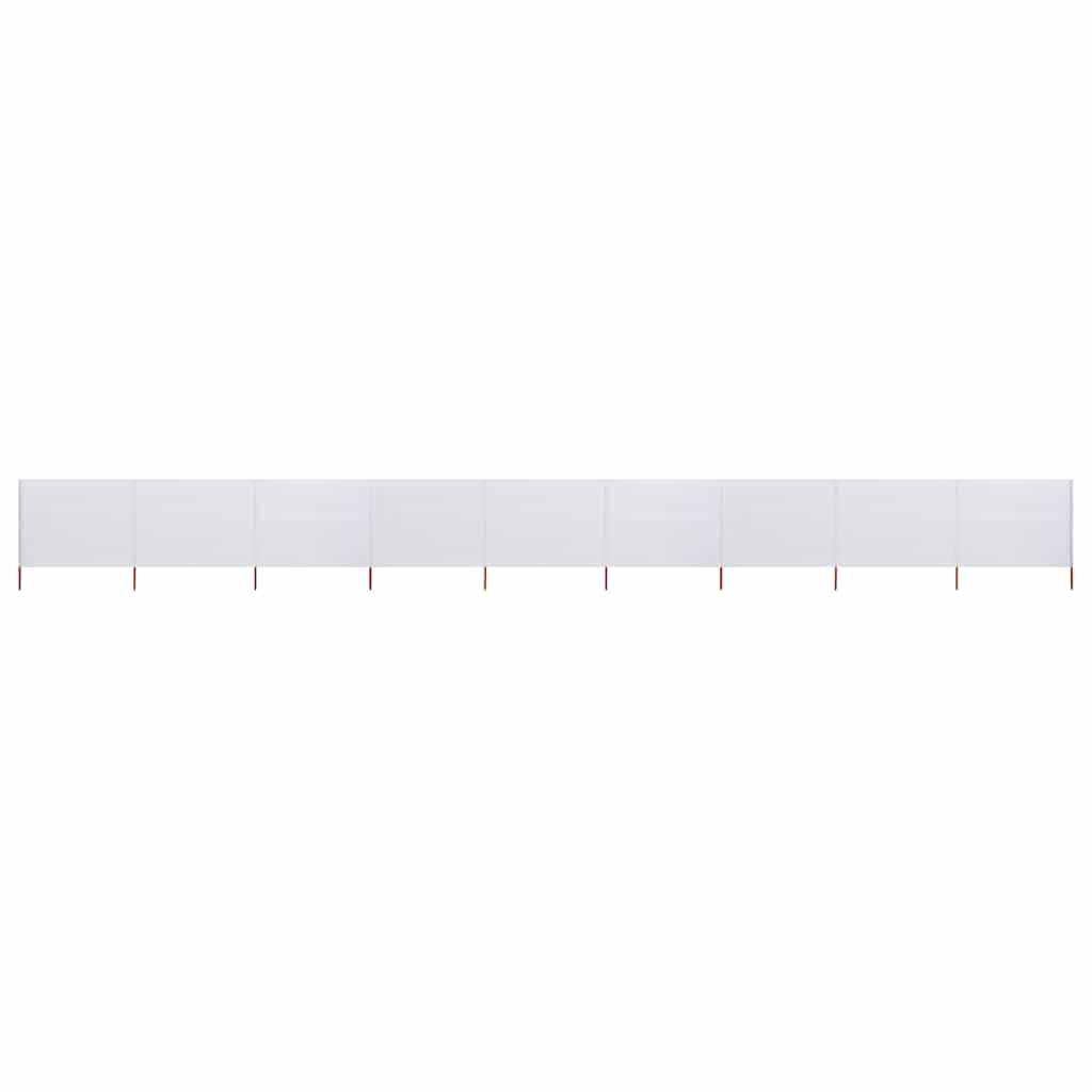 Wind Screen | Sand White | Non-woven fabric and wood | 1200 x 80 cm