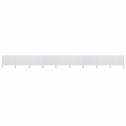 Wind Screen | Sand White | Non-woven fabric and wood | 1200 x 80 cm