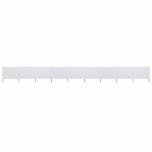 Wind Screen | Sand White | Non-woven fabric and wood | 1200 x 80 cm