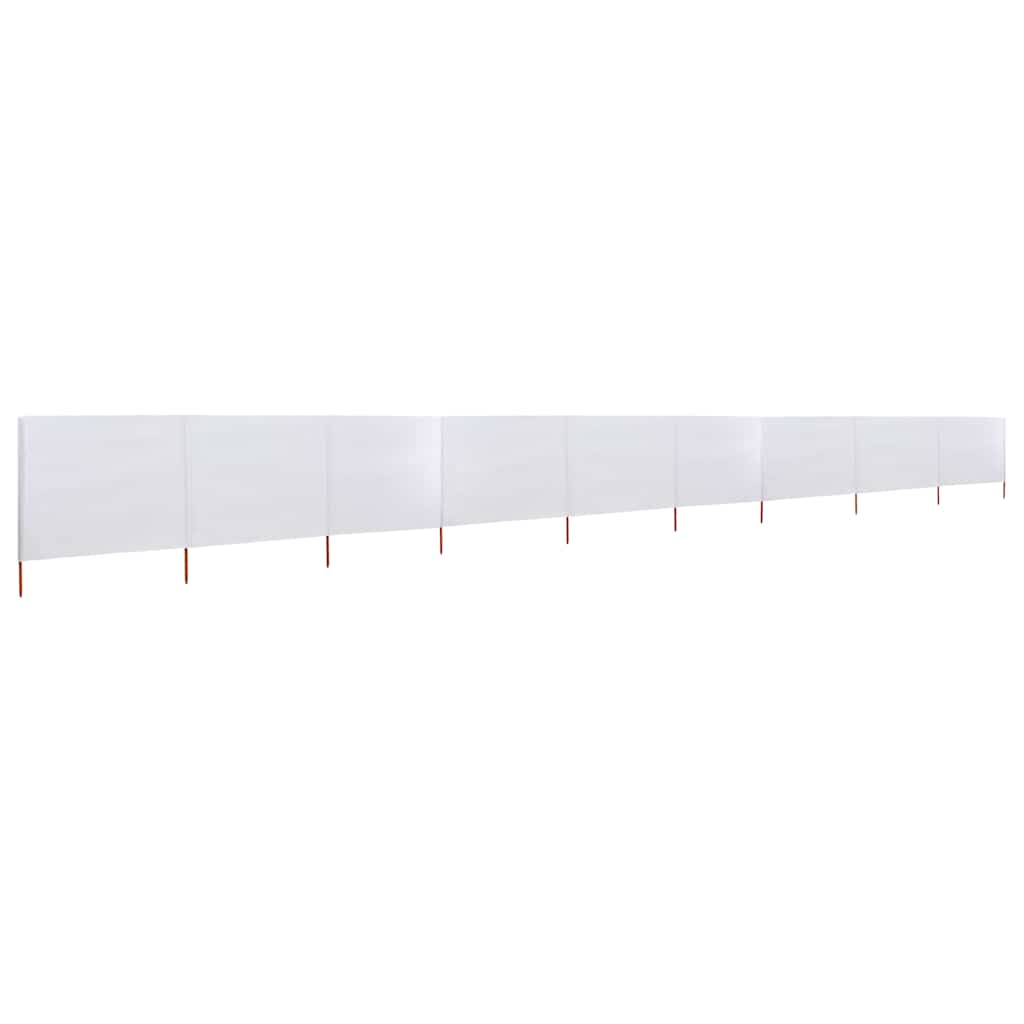 Wind Screen | Sand White | Non-woven fabric and wood | 1200 x 80 cm