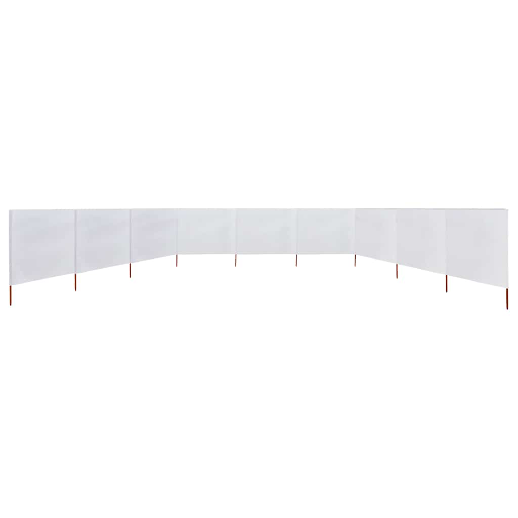 Wind Screen | Sand White | Non-woven fabric and wood | 1200 x 80 cm