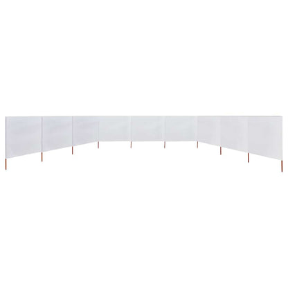 Wind Screen | Sand White | Non-woven fabric and wood | 1200 x 80 cm