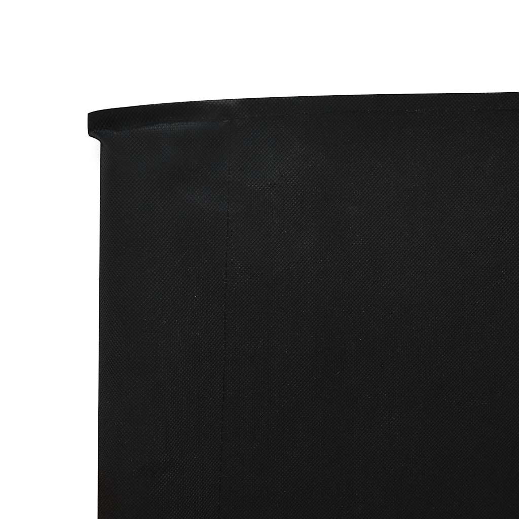 Wind Screen | Black | Non-woven fabric, wood | Large | Foldable