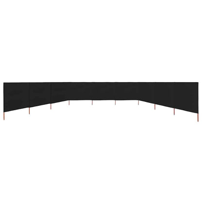 Wind Screen | Black | Non-woven fabric, Wood | Extra Long | Foldable