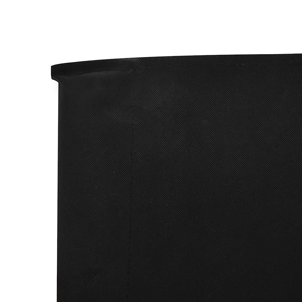 Wind Screen | Black | Non-woven fabric, Wood | Extra Long | Foldable