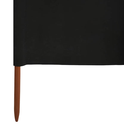 Wind Screen | Black | Non-woven fabric, Wood | Extra Long | Foldable