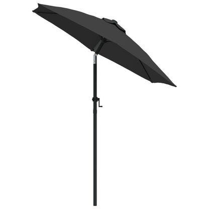 Garden Parasol Anthracite 200x224 cm Aluminium