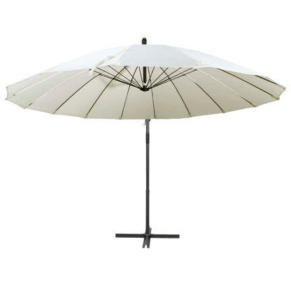Parasol | Sand white | Aluminium, Polyester | 3 m diameter