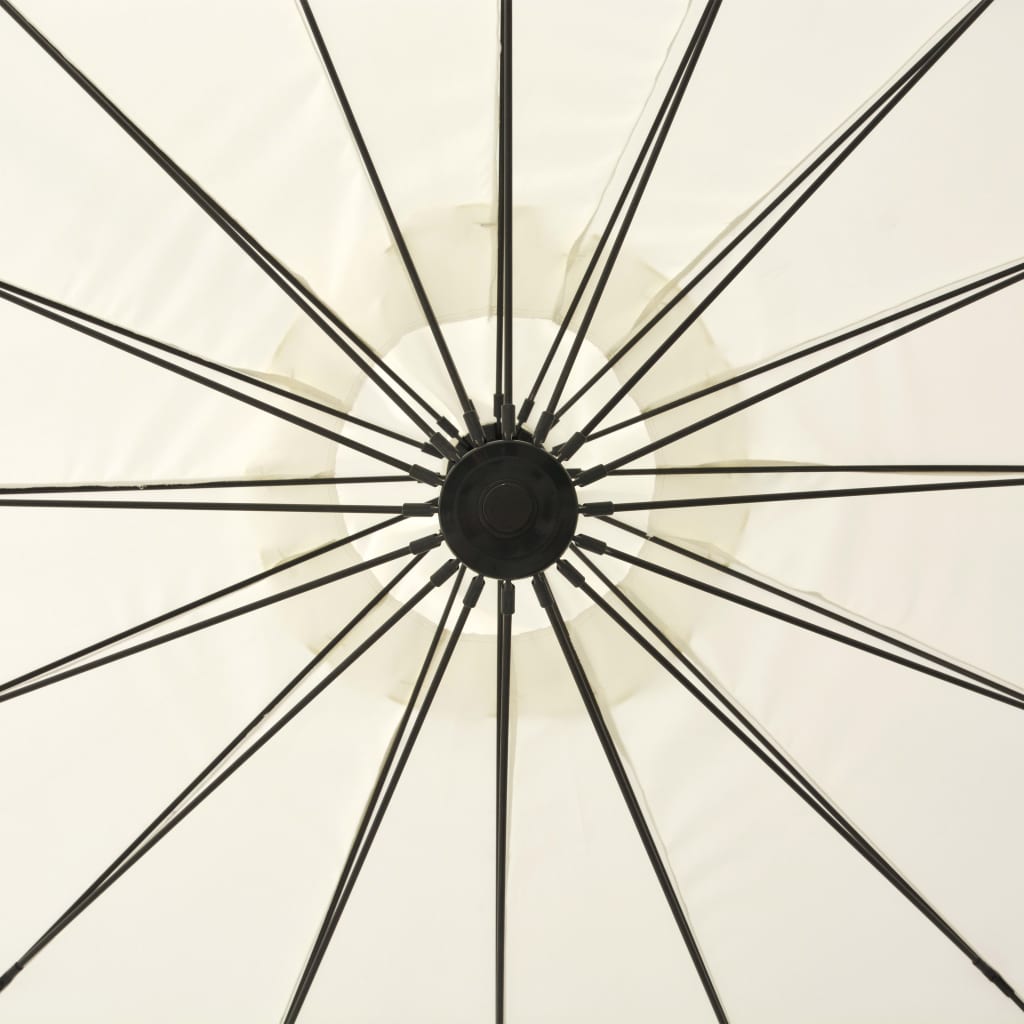 Parasol | Sand white | Aluminium, Polyester | 3 m diameter