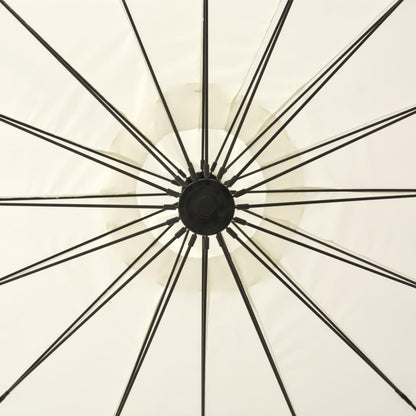 Parasol | Sand white | Aluminium, Polyester | 3 m diameter