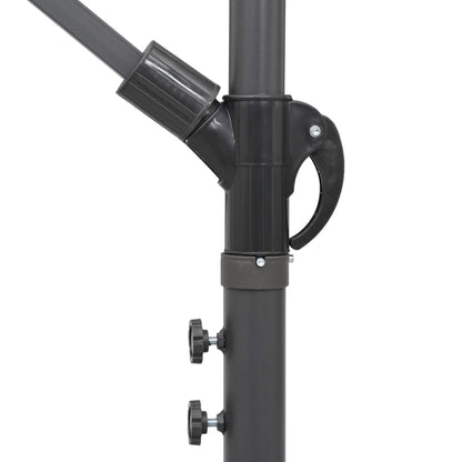 Hanging Garden Parasol Green 3 m Aluminium Pole