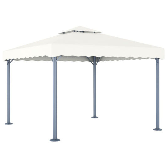 Gazebo | Cream | Aluminium | 300x300 cm | UV-resistant materials | Gazebo