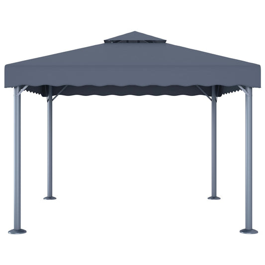 Gazebo | Anthracite | Aluminium, Steel, Oxford Fabric | Large