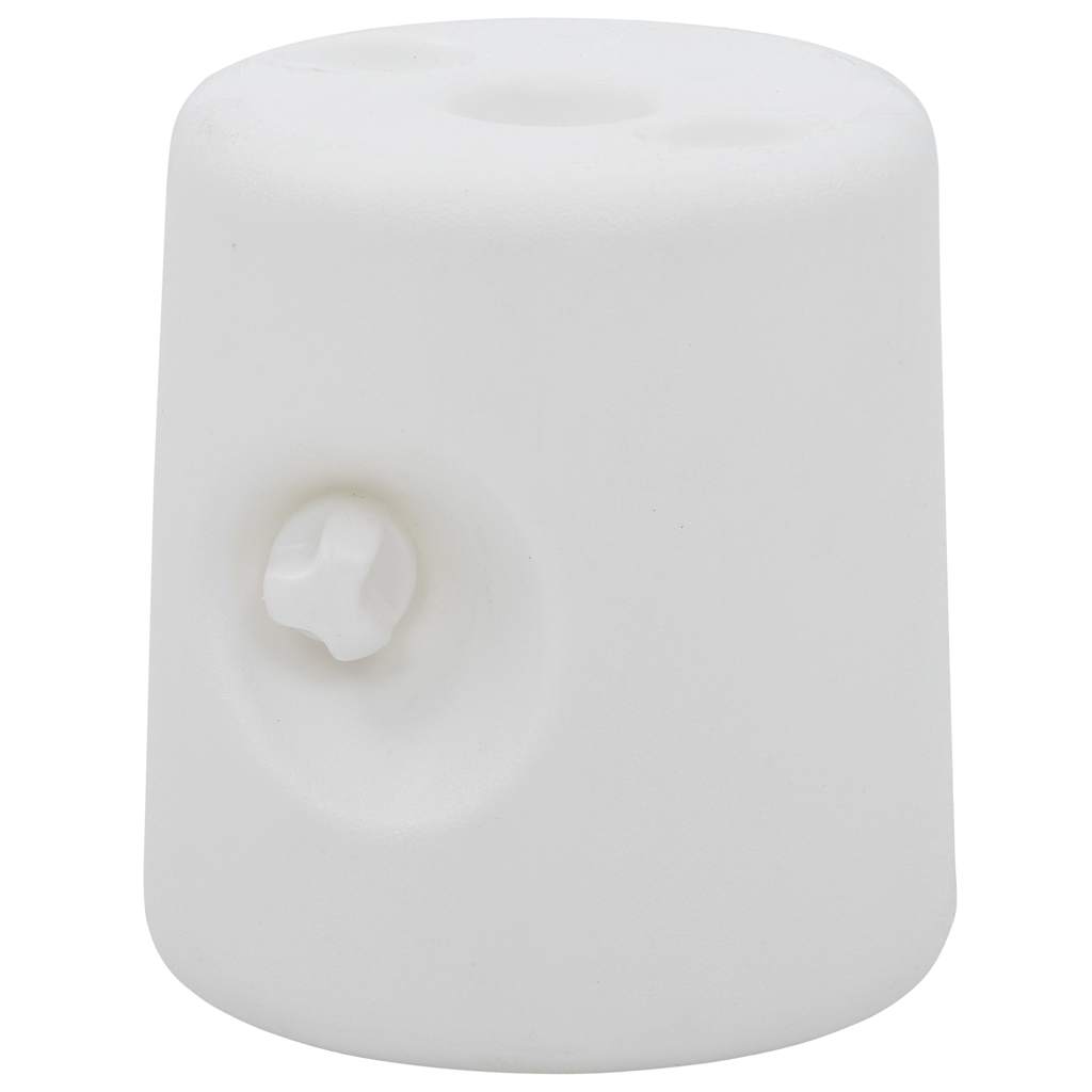 47688 vidaXL Gazebo Weights 4 pcs PE White