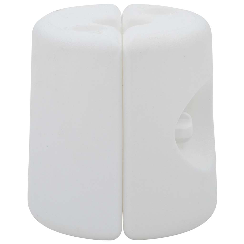 47688 vidaXL Gazebo Weights 4 pcs PE White