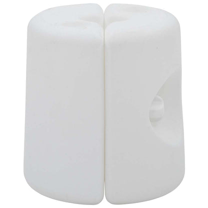 47688 vidaXL Gazebo Weights 4 pcs PE White