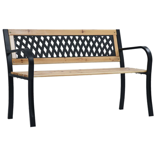Garden Bench | Brown and Black