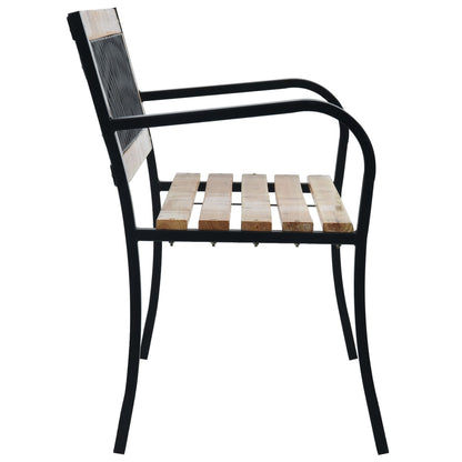 Garden Bench | Brown and Black