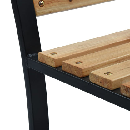 Garden Bench | Brown and Black
