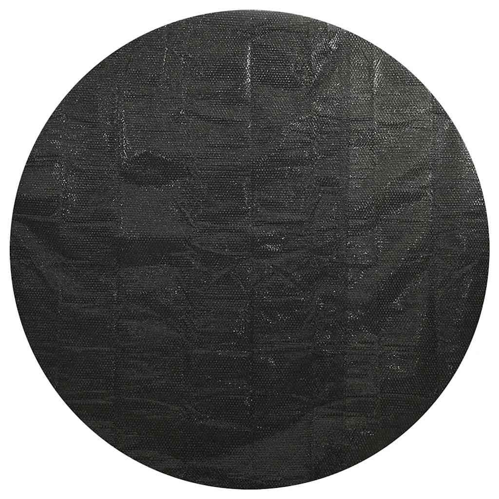 Pool Cover | Black | Polyethylene | 210 cm Diameter | Heat-resistant