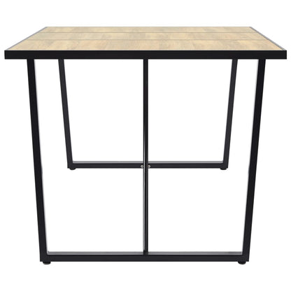 Dining Table Oak 200x100x75 cm MDF