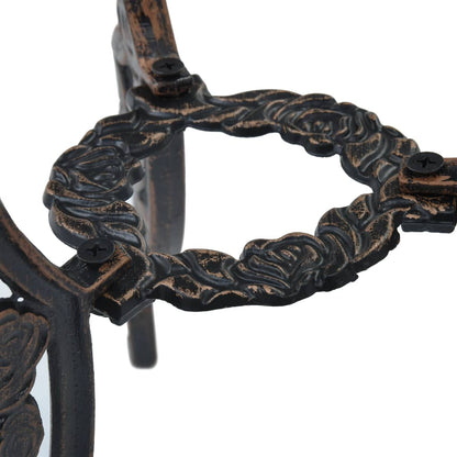 Bistro Set | Bronze | Cast Aluminium | Compact | Durable | Bistro Set