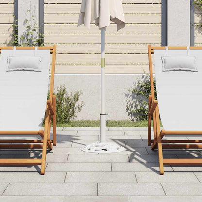 Umbrella Base White 9 kg 40 cm Cast Iron