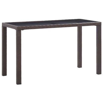 Outdoor Dining Table | Brown