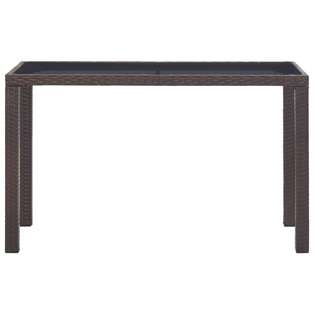 Outdoor Dining Table | Brown