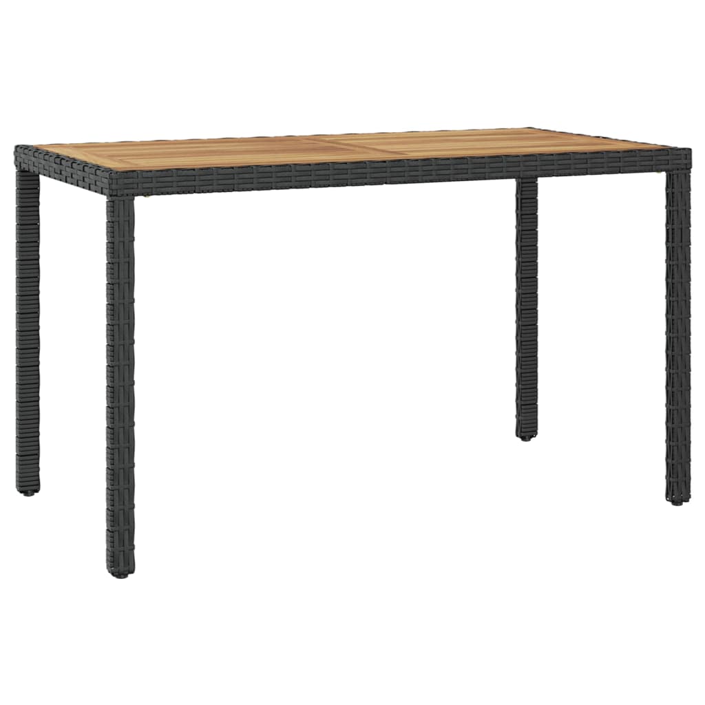 Outdoor Table | Black and Brown